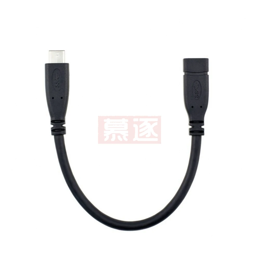 Hight quality Type C USB 3.1 Male to USB-C Female Extension Data Cable Extender Cord 0.2M 0.6M 1M