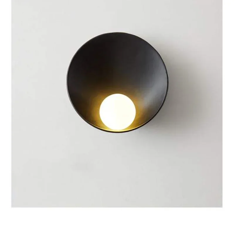 

Современный европейский дизайн 2022, новинка, черная или белая металлическая индивидуальная специальная лампа G9 светодиодный, встроенная настенная лампа