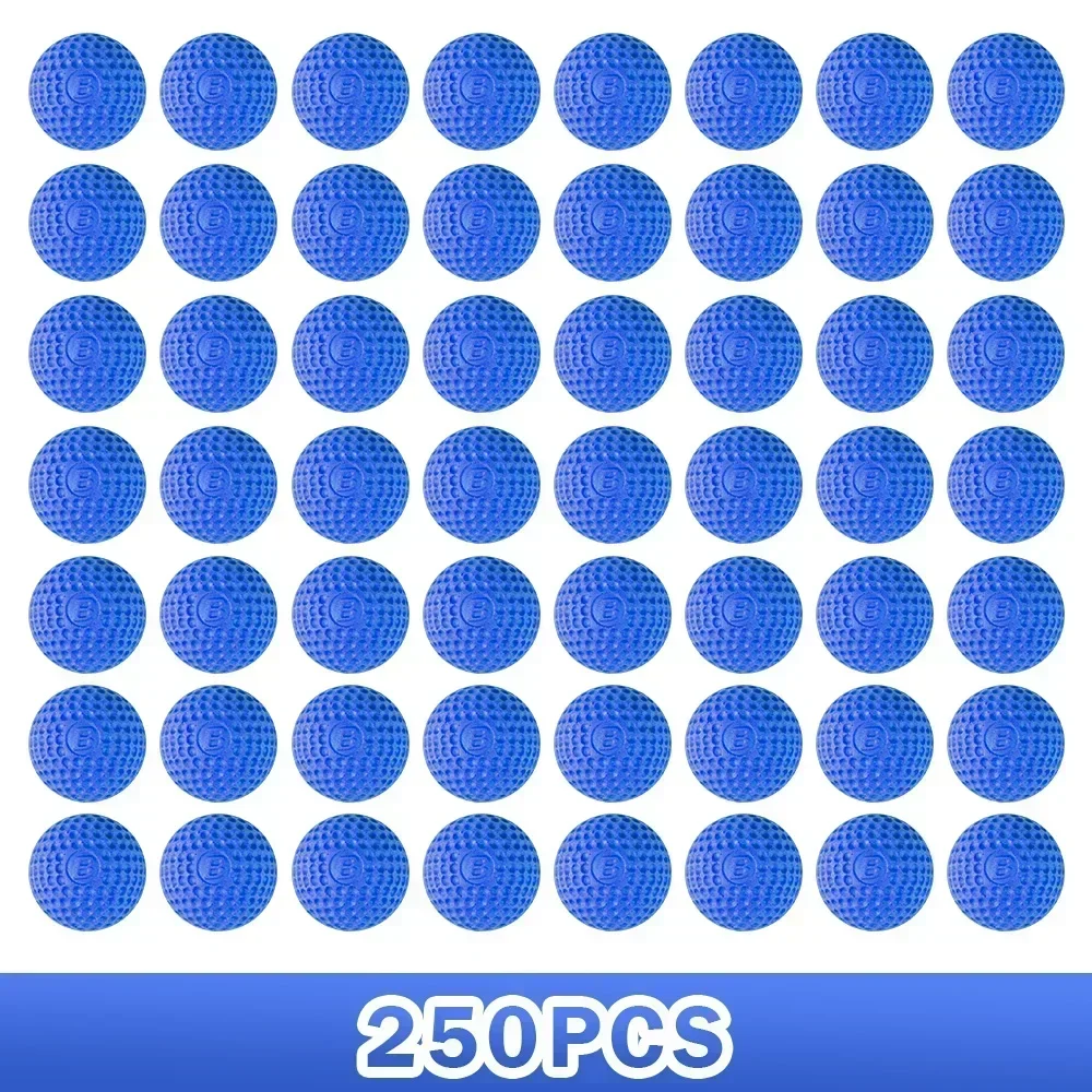 ลูกบอลรีฟิลหลากสี 25/250 ลูก ทำจากโฟม EVA นุ่ม ยี่ห้อ Apollo สำหรับปืนของเล่น Rival Zeus Apollo ของเล่นรีฟิล ของขวัญคริสต์มาสสำหรับเด็ก