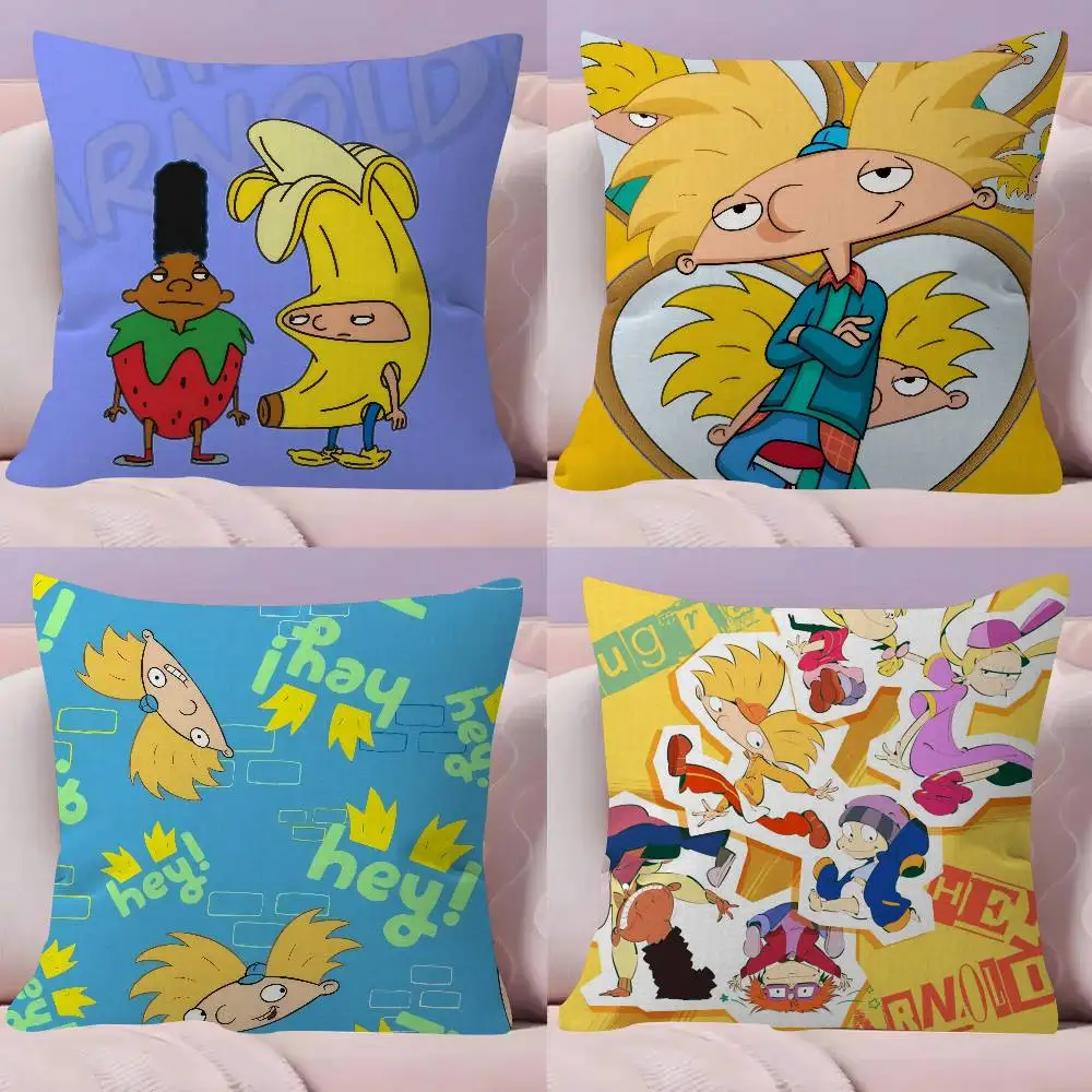 

Наволочка H-hey Arnolds Cartoon Maple Design: Декоративная наволочка для подушки с дизайном «Счастливый осенний урожай», праздничный декор