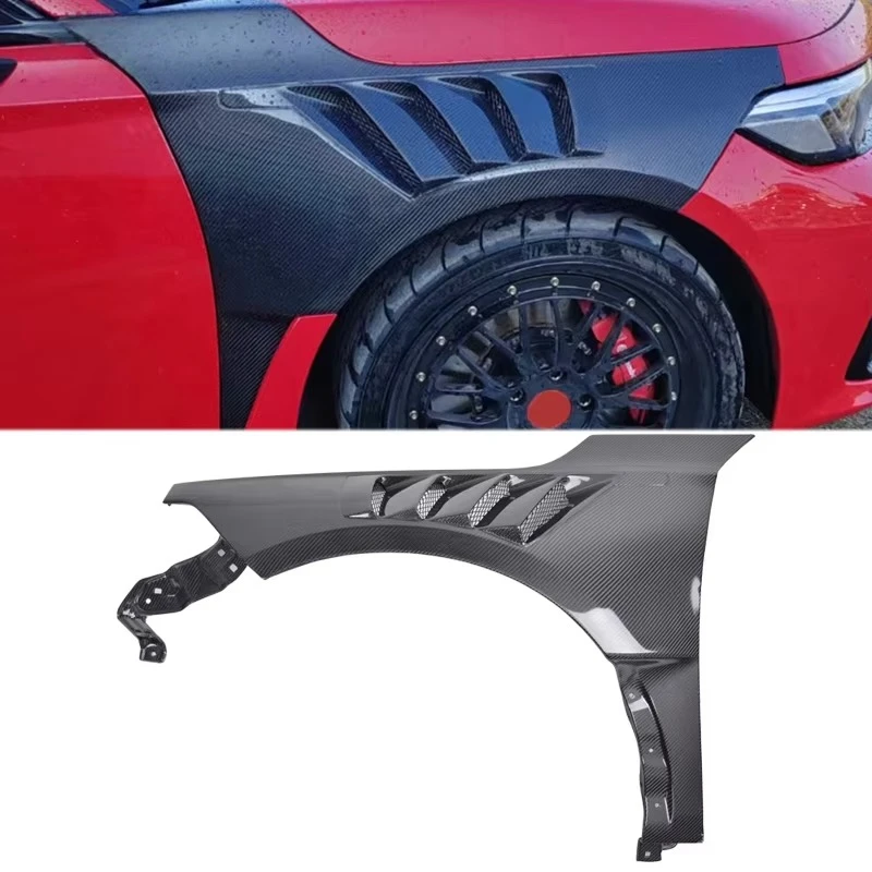 

Erodynamic FORHonda Civic 11th Gen FL5 Vented Front Fenders Carbon Fiber