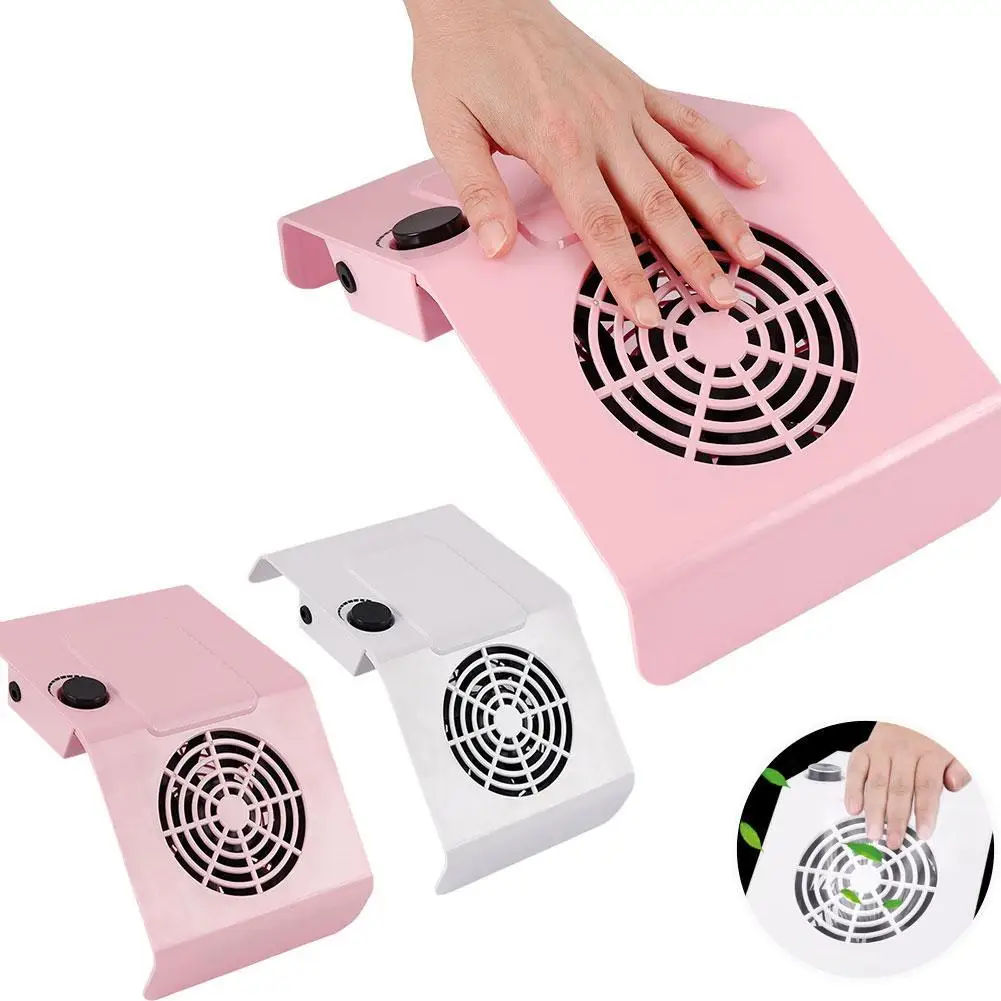 

Professional Nail Dust Collector Low Noise Nail Vacuum Collector Set Gel Polishing Nail Duster For Nail Art Salon