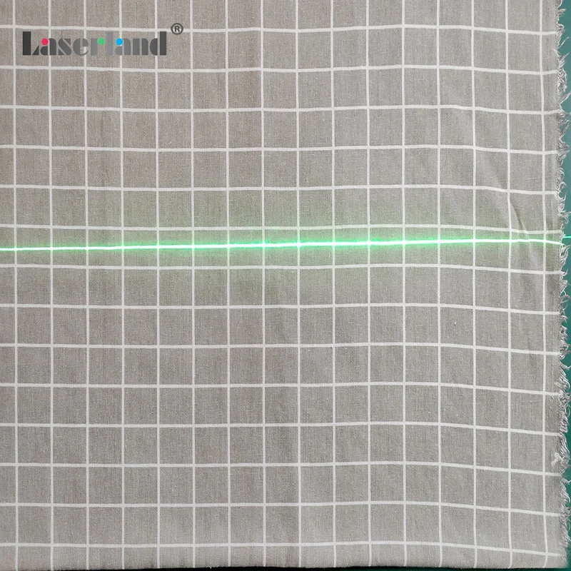Indicatore di localizzazione del proiettore del modulo laser a linea verde 520nm per l'allineamento del taglio della segeria del legno della pietra del tessuto