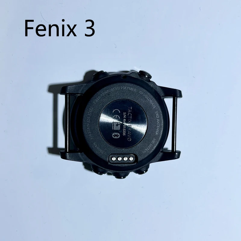 Original For Garmin Fenix 3 HR LCD Screen Smart Touch Digitizer Frame Assembly LCD Display Fenix 3 Battery Cover Repair parts