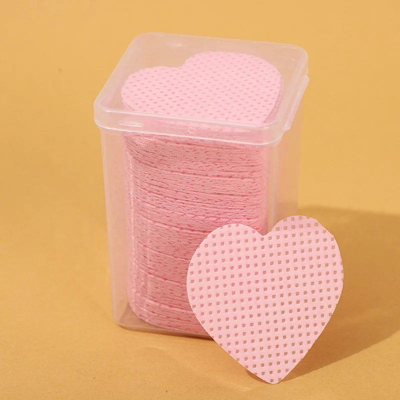 Wholesale Glue Wipes Lint Free Nail Wipes Non-Woven Fabric Lash Glue Wipes Nail Polish Remover Wipes Use for Nail Polish Remover view 5
