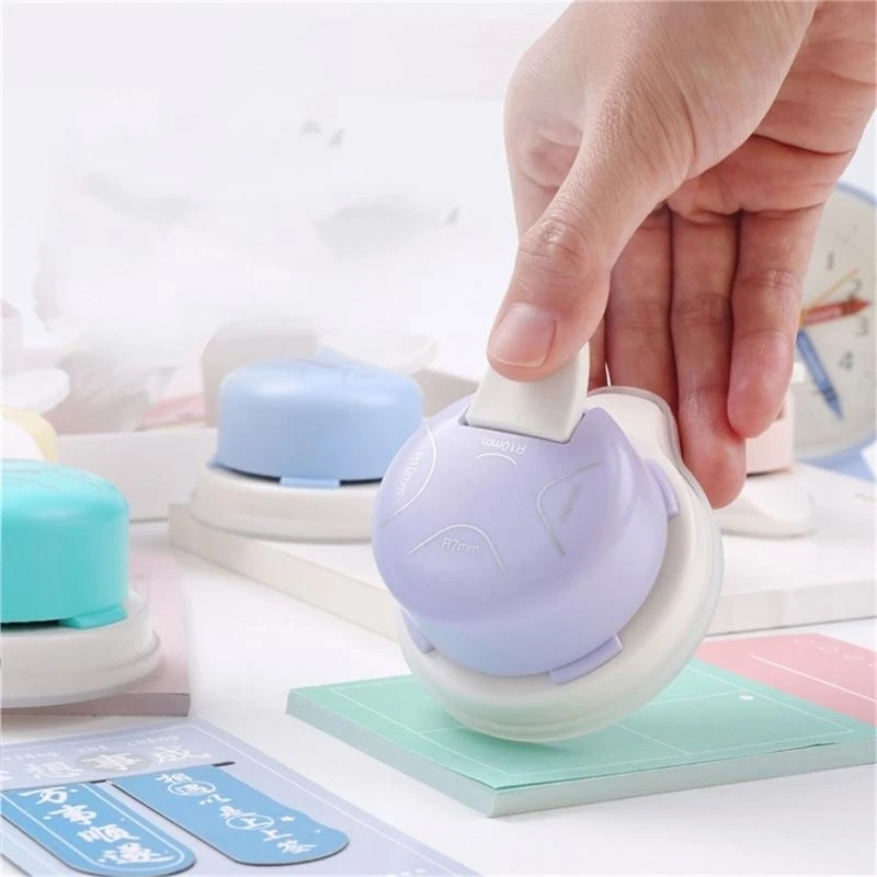 4 في 1 زاوية مستدير البطاقة الدائرية لبطاقات الزاوية صنع اللوازم القاطع الزاوية لدعوة بطاقة الورق وكتاب القصاصات