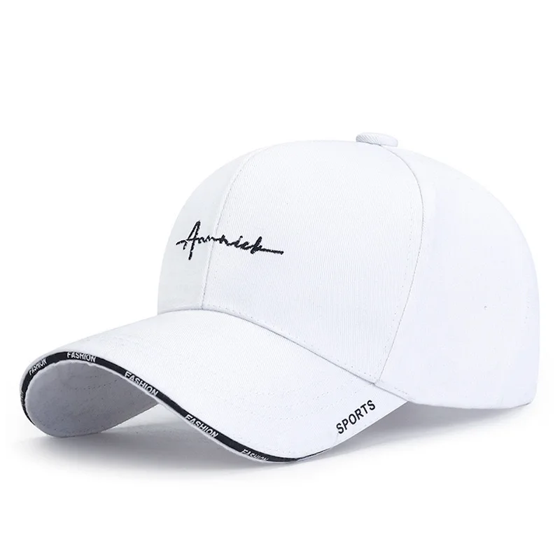 Unisex Casual Letter Embroidered Baseball Cap For Spring Autumn Sun Protection Trucker Hat Hio-Hop Cap