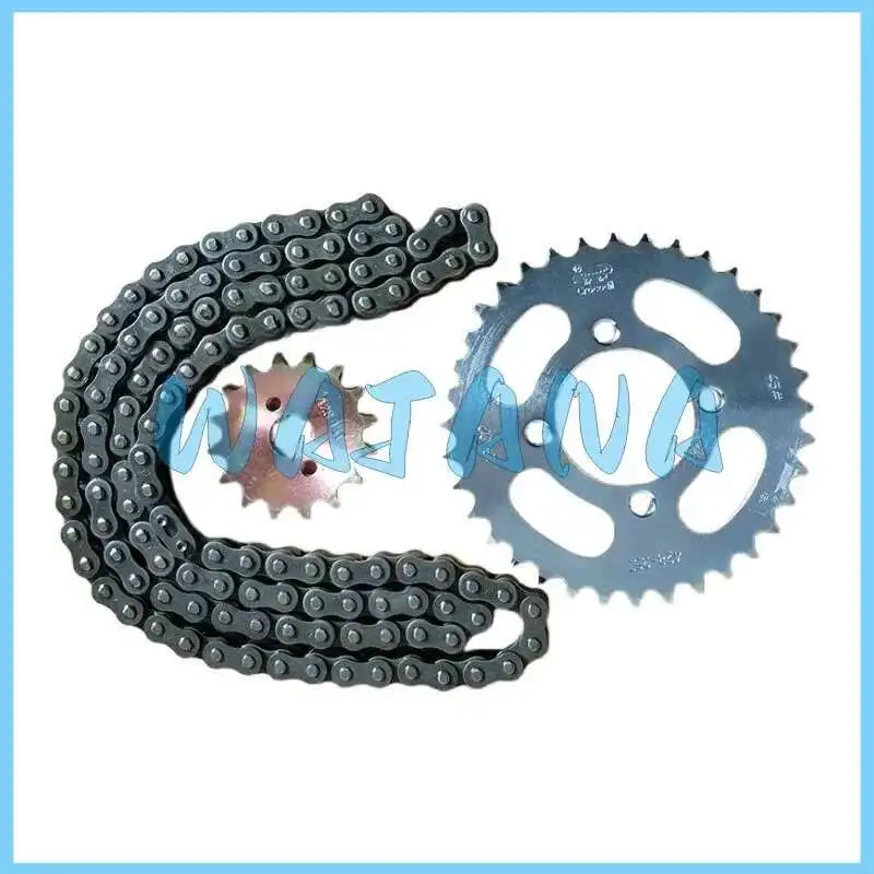 

Chain Set / Chain / Large / Small Sprocket for Haojiang Hj110-3/13/23