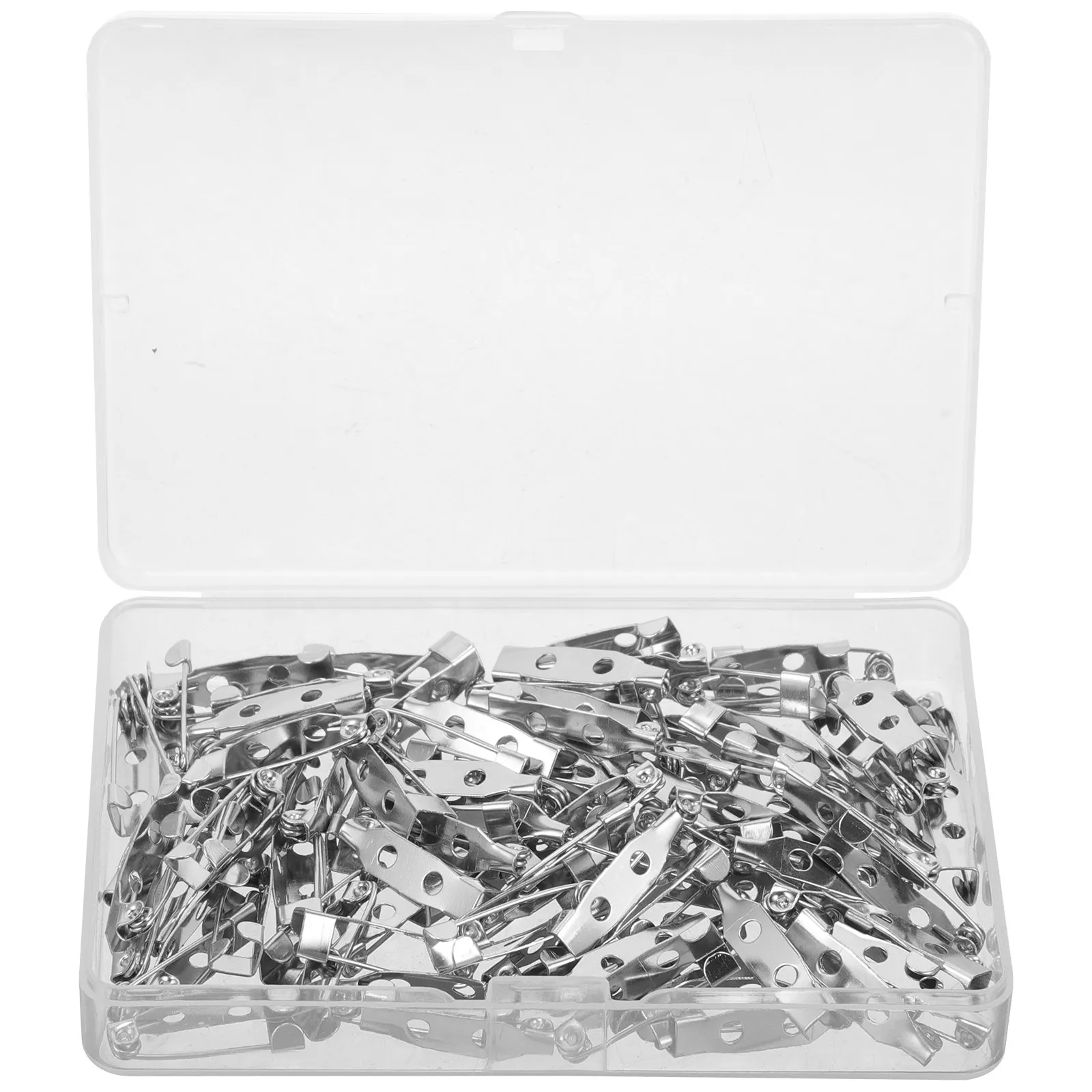 

100 шт. металлических застежек-булавок для брошей, для рукоделия, изготовления украшений, булавки для поделок