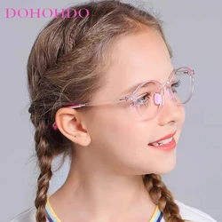 New Anti-blue Light Kids TR90 Glasses Children Boys Girls Computer Eye Protection Eyeglasses Prescription Kids Glasses Eyewear