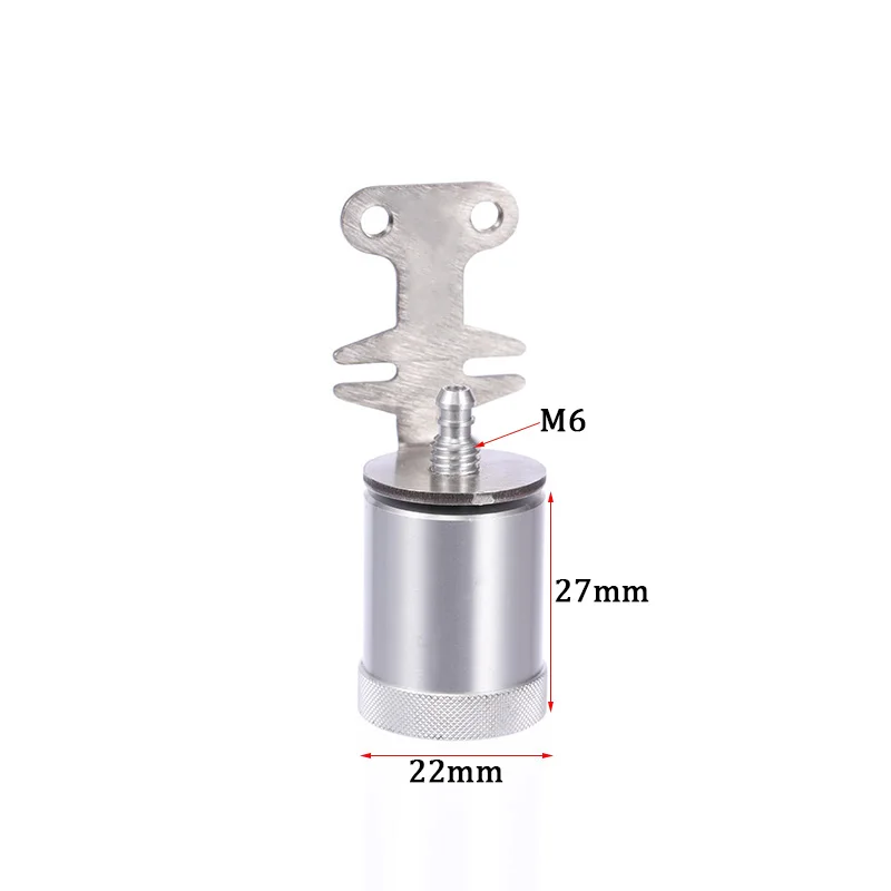 1 PC M6 อลูมิเนียมถ้วยน้ํามัน/คอนเทนเนอร์น้ํามันหล่อลื่น 21 มม.x 27 มม.และ 33 มม.RC เรือ