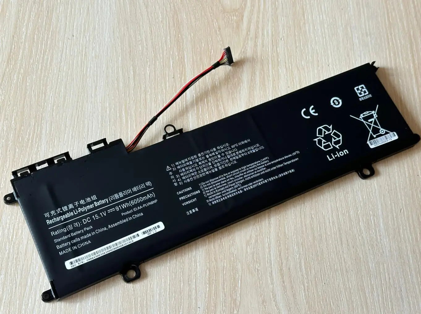 Imagem -04 - Bateria do Portátil para Samsung Ativ Livro Toque 780z5e 780z5e-s01 Np780z5e 870z5g Np870z5g 870z5e Np780z5e-to2uk Aa-plvn8np