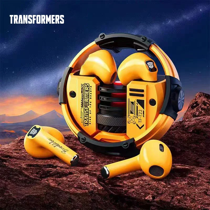TRANSFORMERS TF-T23 TWS Wireless Earphones HiFi Stereo Sound Music Game Earbuds Dual Mode Low Latency HD Call Headphones Choice