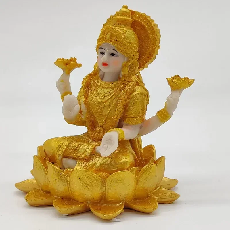 Gateway Goddess Buddha Statue Wealth Attraction Decoration Thai Buddha Statue Resin Crafts Southeast Asian Creative