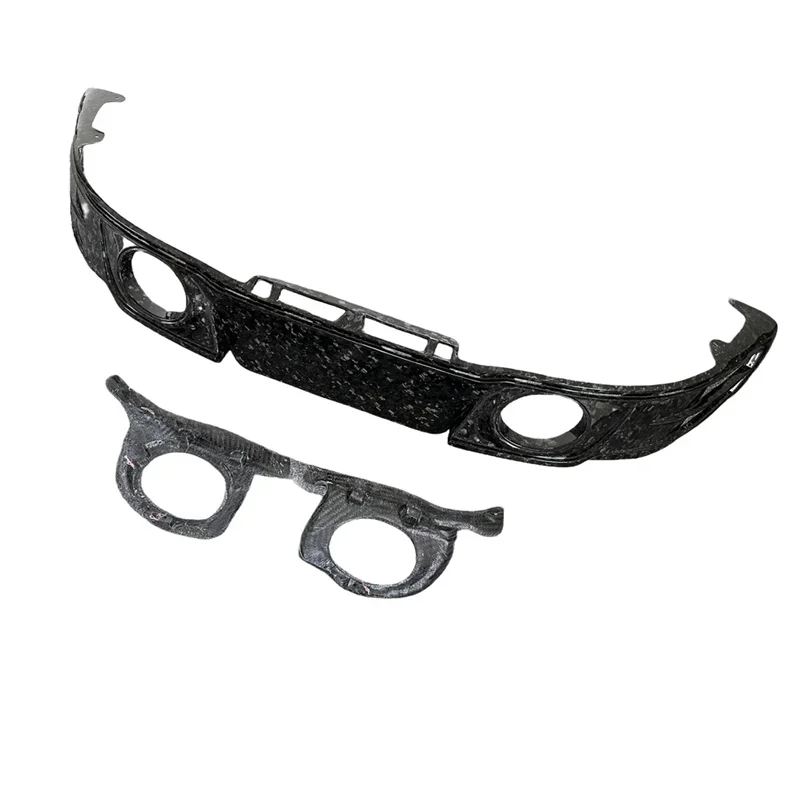 

Dry carbon fiber forged pattern replacement rear bumper diffuser for Porsche 911 992 Carrera 4 S 4S Targa 4S 2019 2020