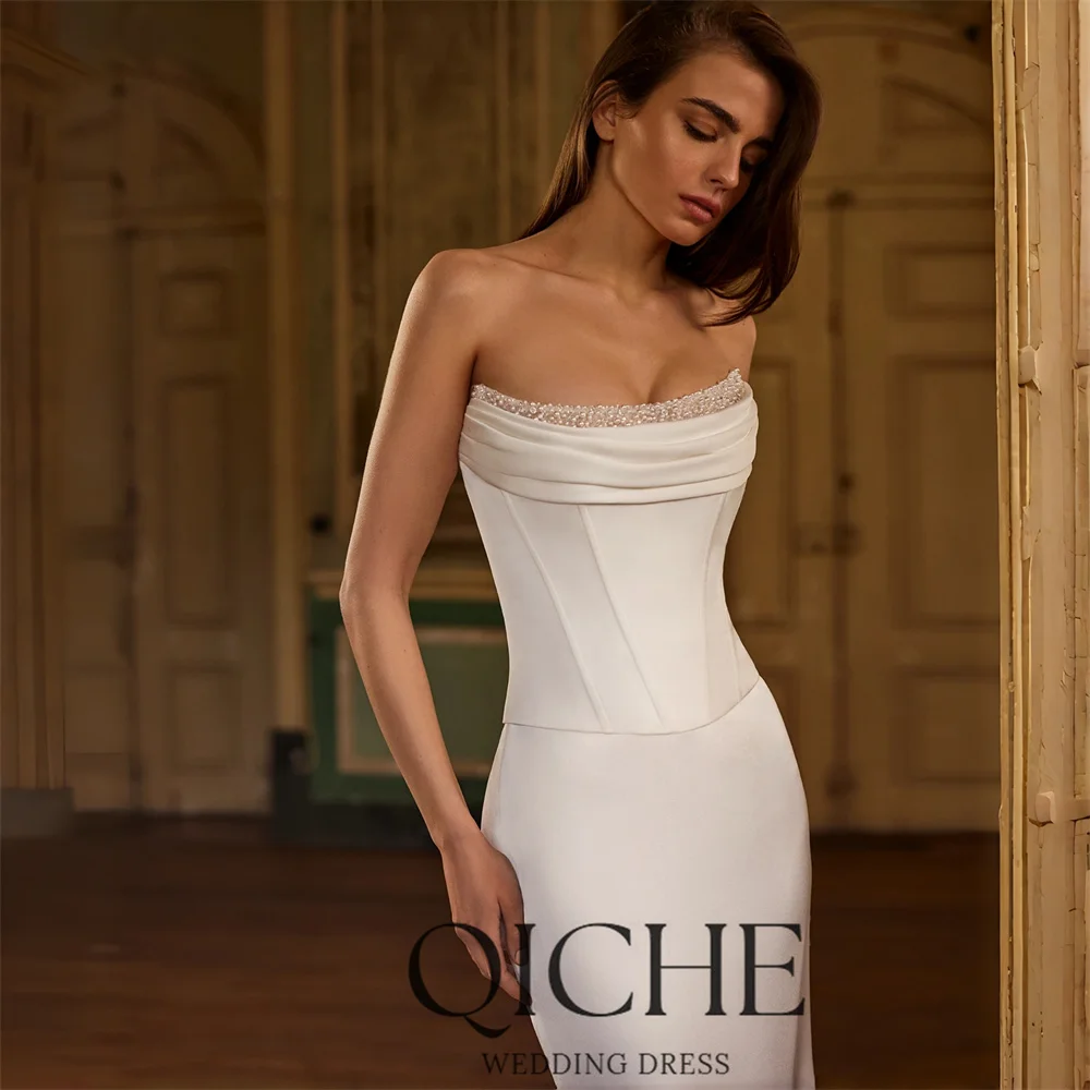 QICHE Customized Wedding Dress Fees or Fast Fees