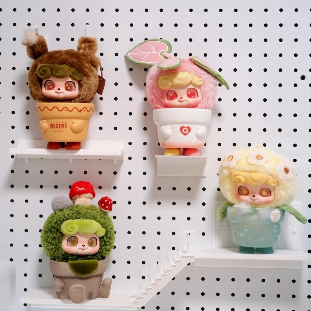 

Genuine JOTOYS Q.KID Happy Garden Series Vinyl Plush Blind Box Pendant Anime Figure Ornaments Collection Cute Toys Gift