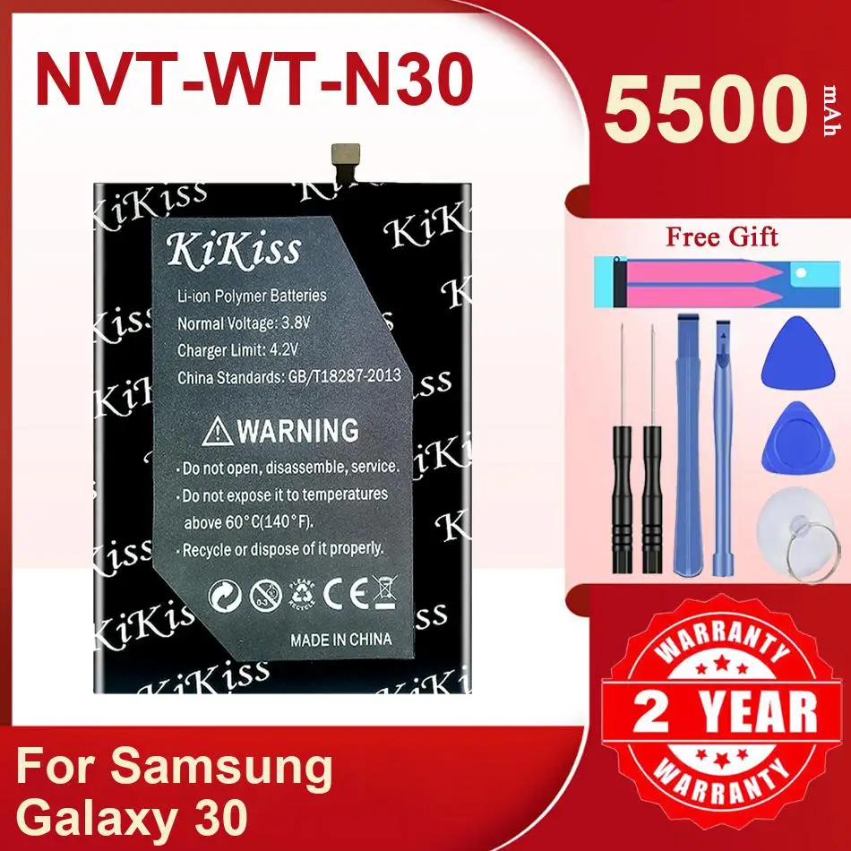 

Kikiss 5500Mah NVT-WT-N30 Battery For Samsung Galaxy 30