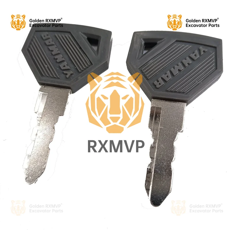 ignition switch key For YANMAR Excavator Vio17 18 20 30 35 55 65 80 ignition start key excavator key