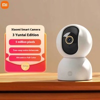 Xiaomi Smart Camera 3 PTZ Edition 5MP 3K Ultra-low-light Full-color AI Human Detection Mobile View Dual-band Home Camera Baby