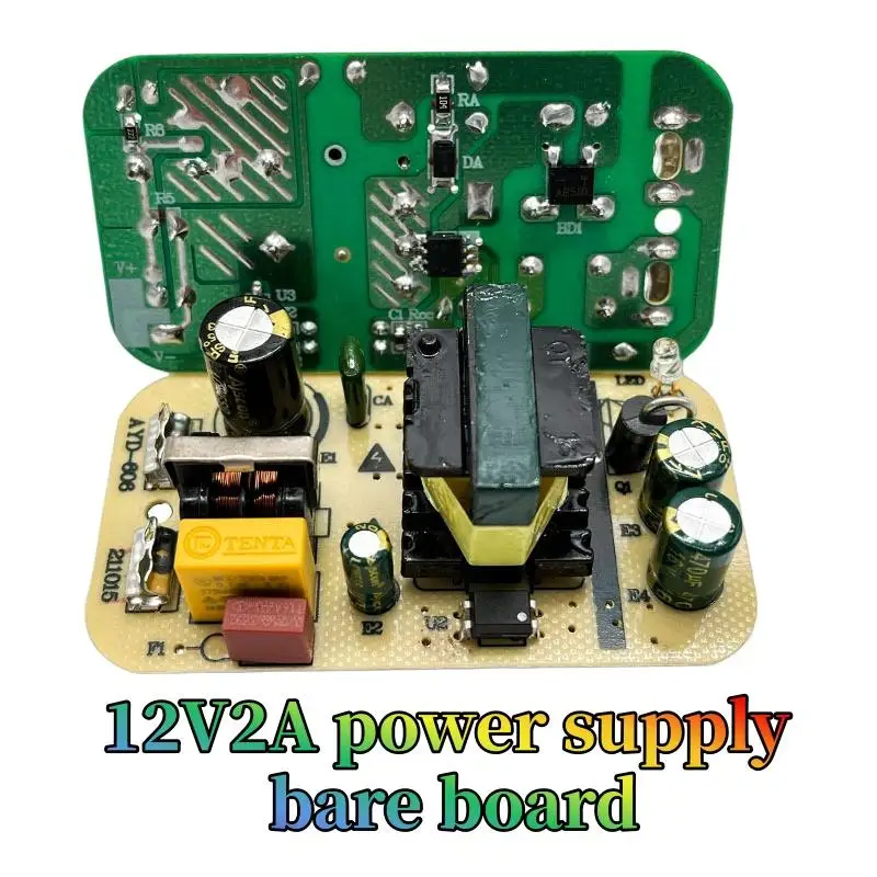 New 50/60HZ Precision Buck AC DC Converter Power Adapter AC 220V To 12V Power Supply Module 1A 2A Step Down Transformer Module