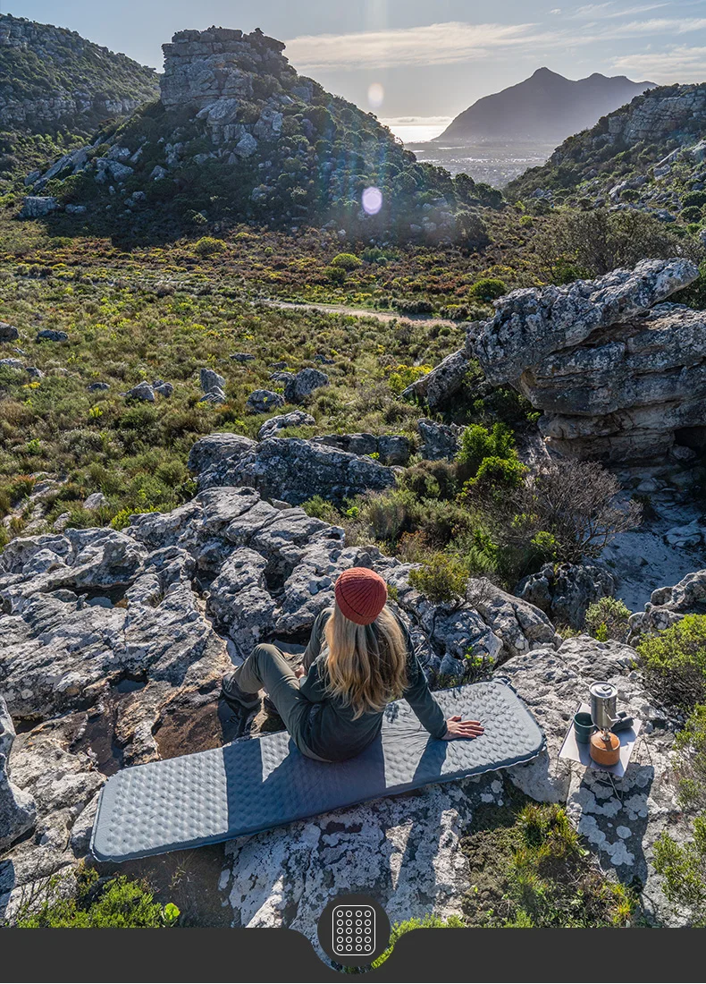 Naturehike Luftmatratze, ultraleicht, zusammenklappbar, schnell selbstaufblasend, aufblasbares Bett, tragbare Schwammmatte, Camping-aufblasbare Matratze – Detail 17
