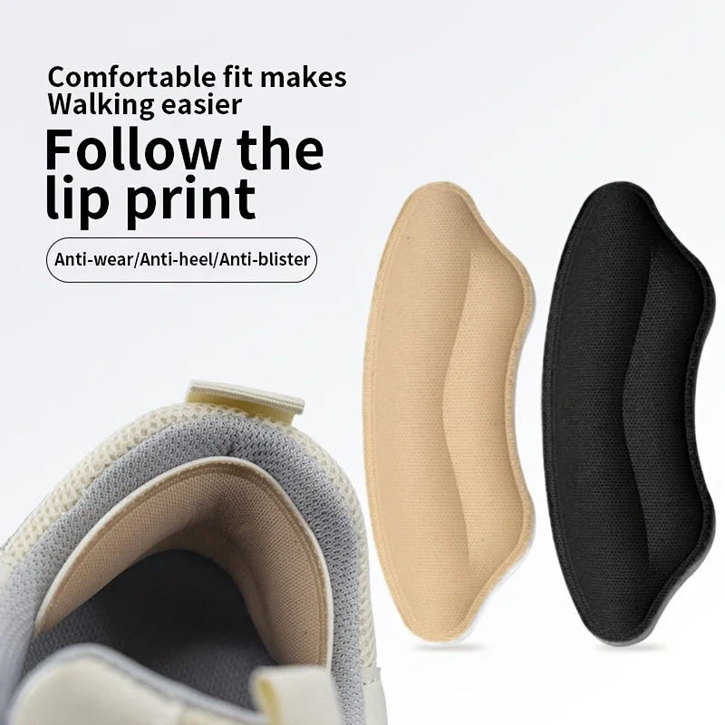 5Pairs Heel Grips Liner Liner Cushions Inserts for Loose Shoes Heel Pads Snugs for Shoe Too Big Back Sticker Shoes Insert Insole