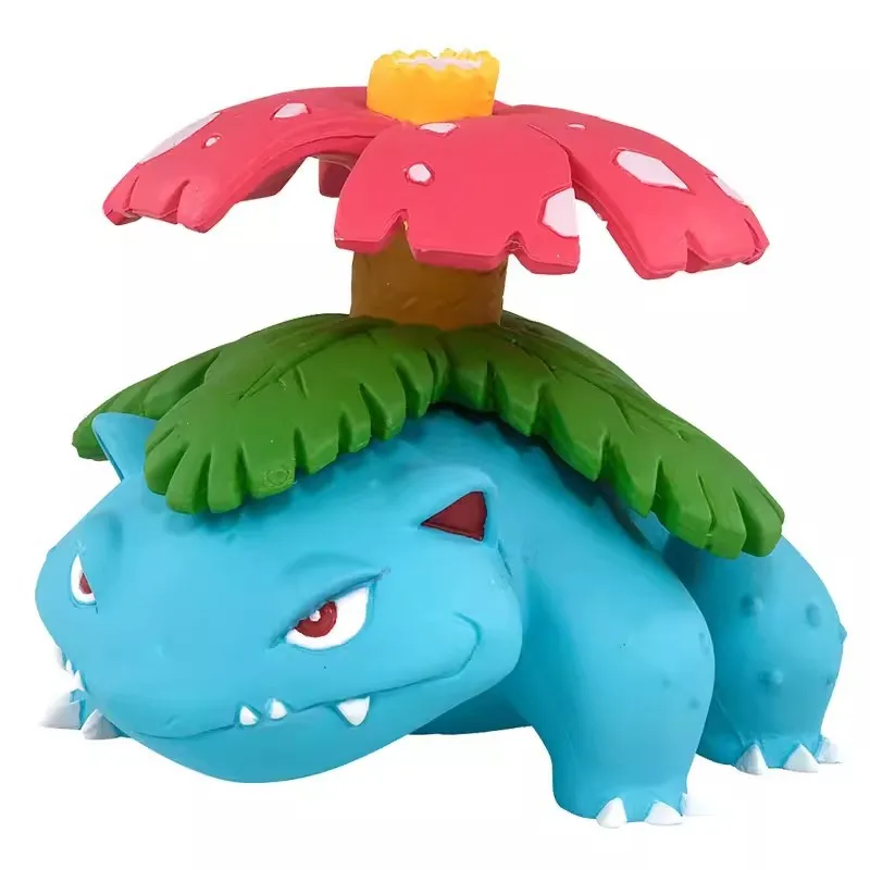 TAKARATOMY Pokemon Doll X Black Super Spitfire Dragon Water Arrow Turtle Bulbasaur Seed Handmade Model Mobile Toy Collection