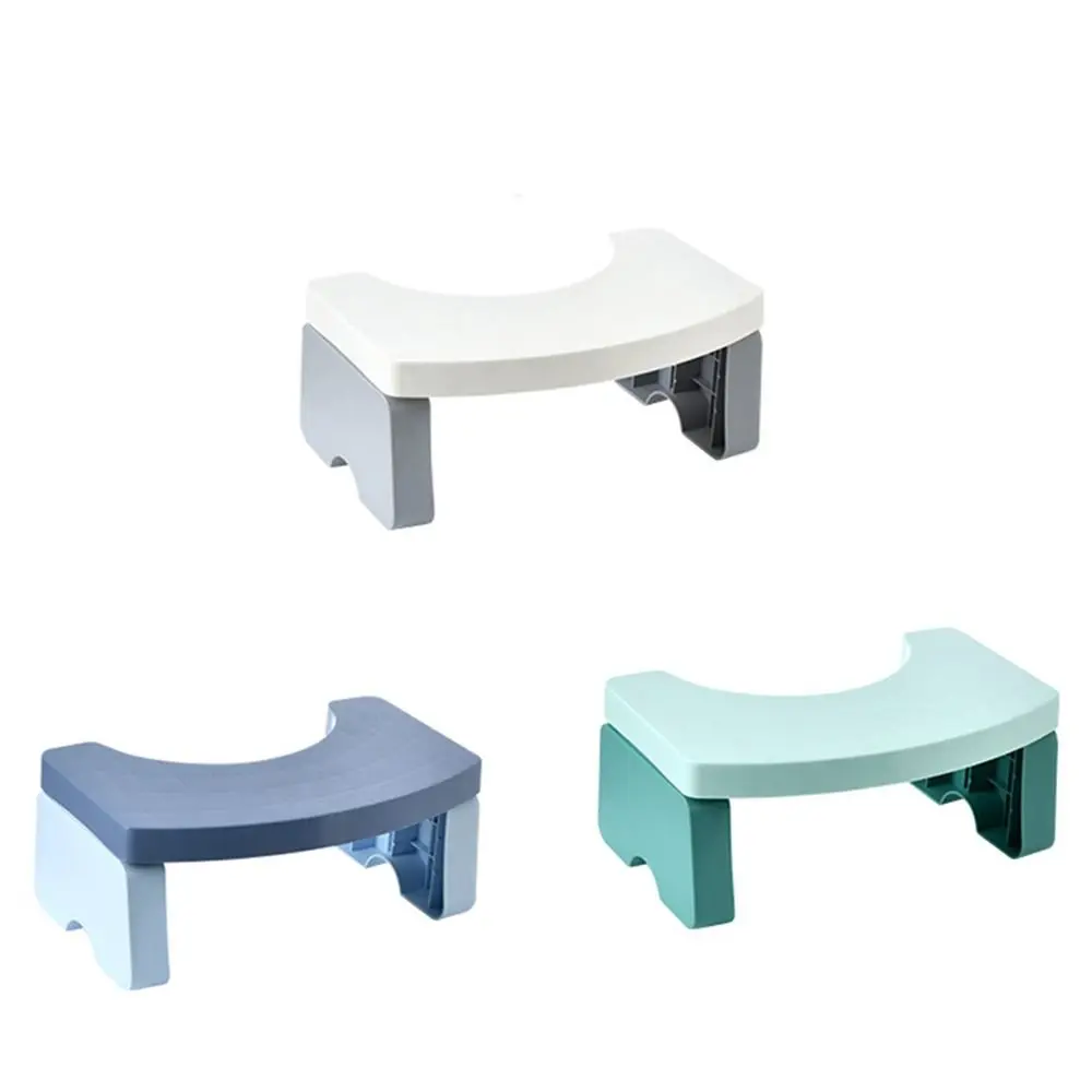 

Portable Toilet Stool Thickened Plastic Children's Toilet Stool detachable Anti Curling Leg Bathroom Foot Stool Household