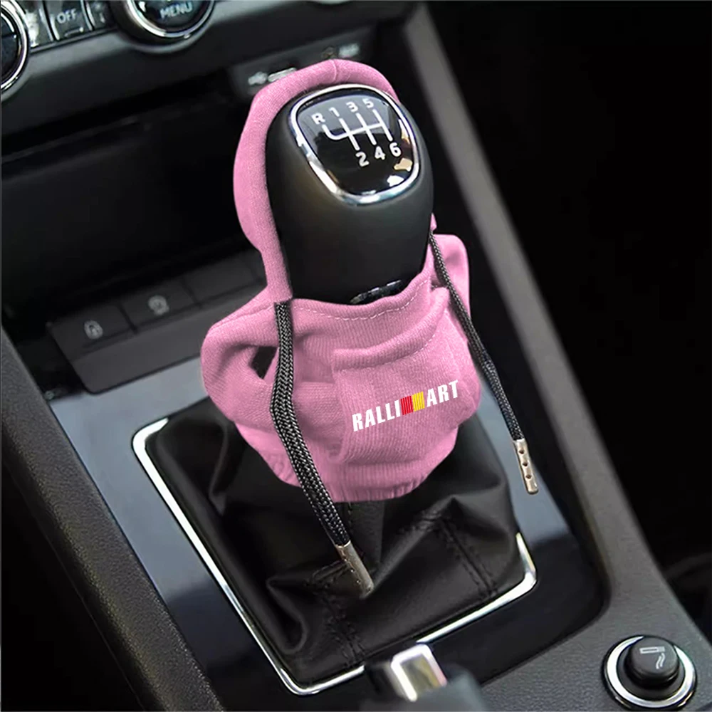 Car Shift Lever Cover Change Lever Car Interior Decorations for MITSUBISHI Ralliart Lancer Competition Outlander ASX EX LANCER