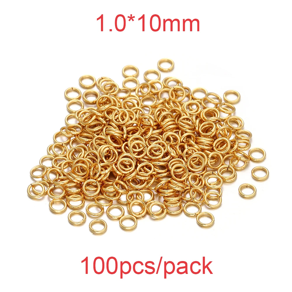 30-200 Stuks 3-25mm Rvs Split Ring Open Enkele Loops Ringetjes Connectors voor DIY Sieraden maken Bevindingen Accessoires