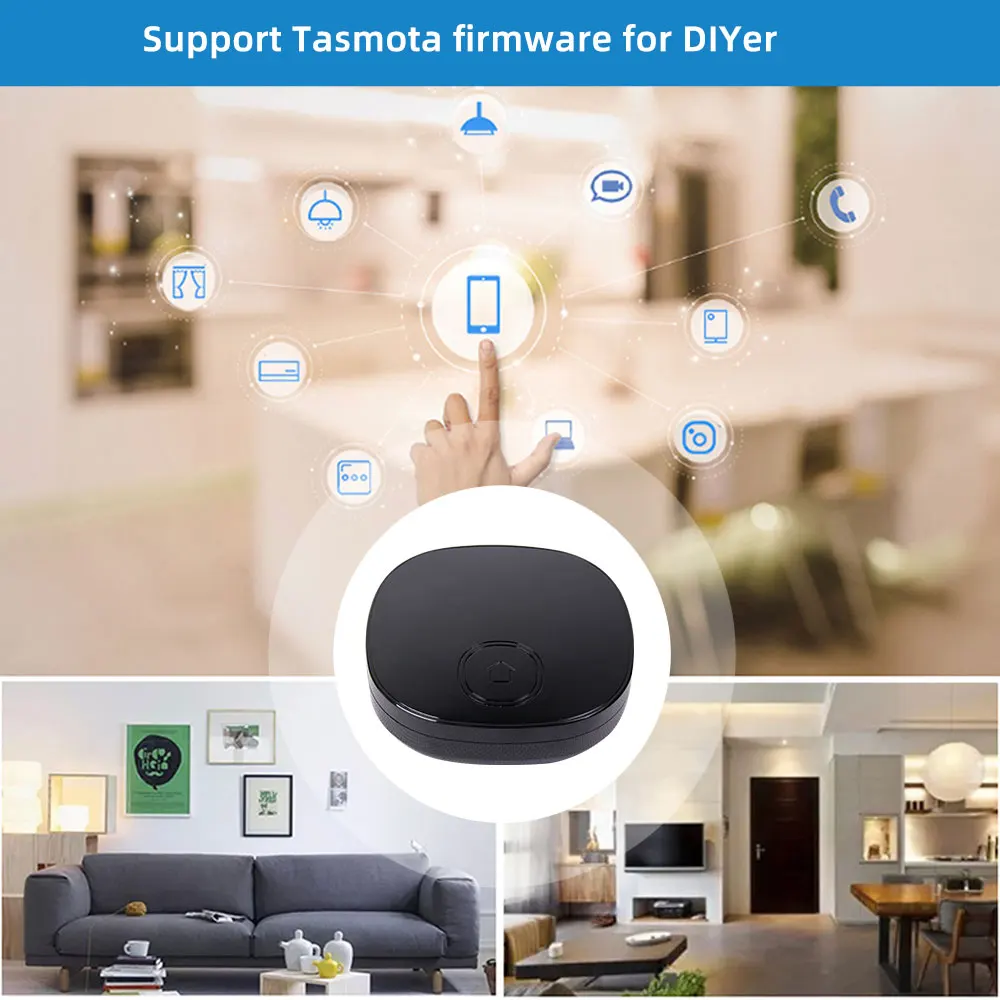 KC868-AG Pro Wifi Tuya telecomando ESP32 IR RF Gateway realizzato per ESPHome Home Assistant automazione fai da te ZigBee Tasmota Arduino