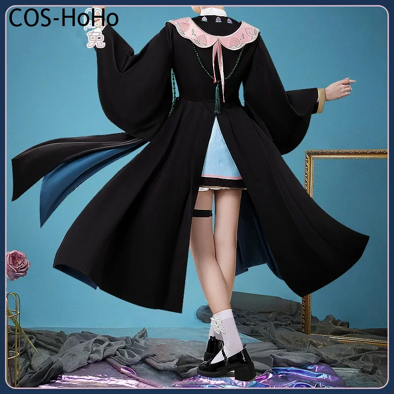 COS-HoHo Arknights Xingzhu Spring in Her Lens Game Suit Cool Uniform Cosplay Costume Halloween Carnival Party Role Play Outfit
