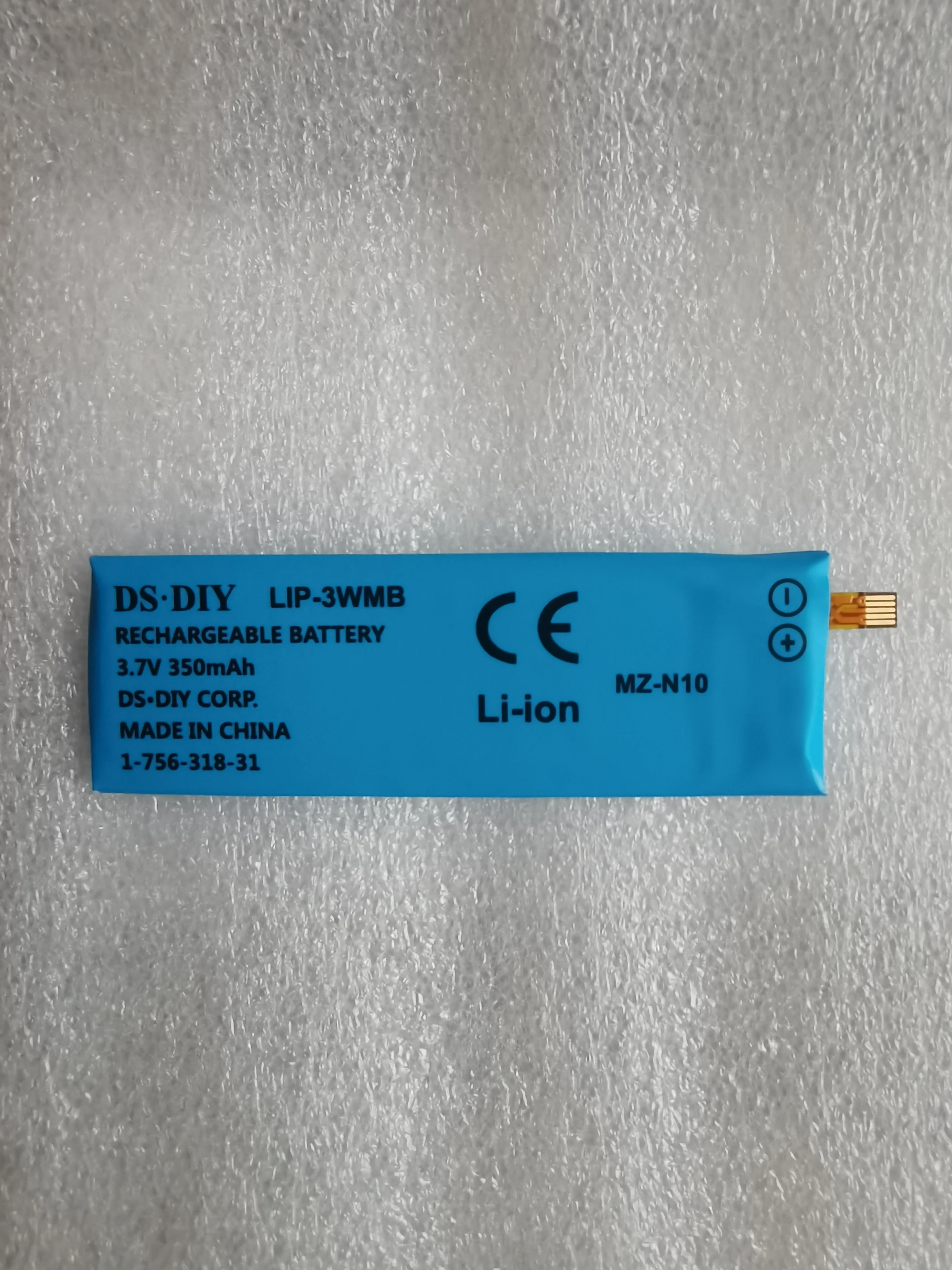 LIP-3WMB 350mAh Battery for Sony MZ-N10 MD N10 Batteries