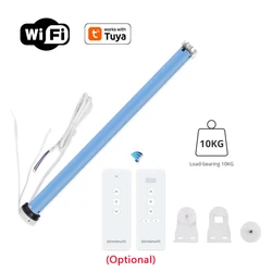 WiFi 2N Smart Roller Shade Blinds Motor for 38mm Tube Work with Tuya APP Alexa Google Home Yandex Control Zemismart CurtainMotor