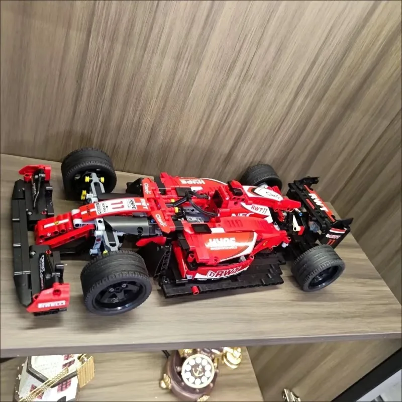 City Technical Formula Cars F1 Building Blocks Super Speed Racing Vehicle Model Bricks Toys For Kids Boys Christmas Gifts