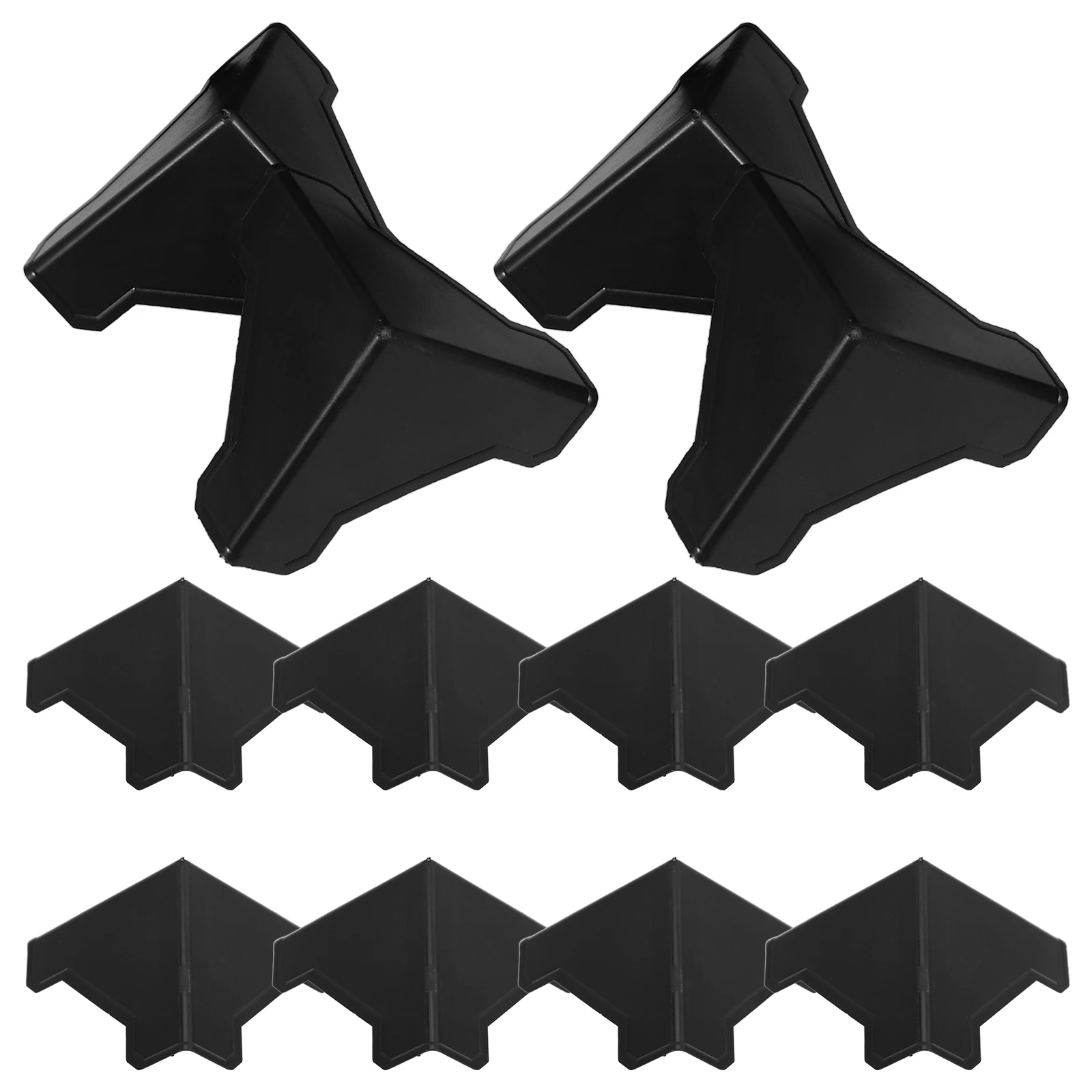 

100 pcs Carton Corner Protectors Plastic Packing Guard Furniture Protective Cover Durable Shipping Safe Practical Use Storage