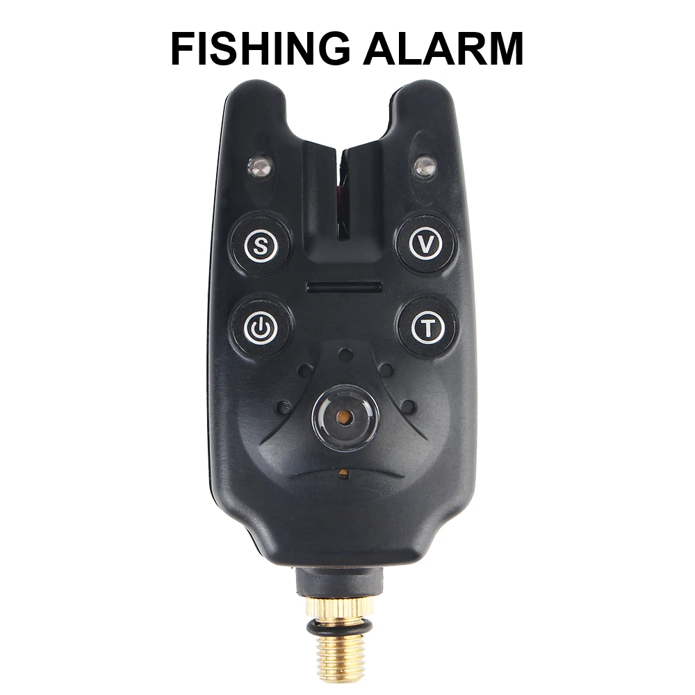 JY-1 Fishing Accessories with Volume Tone Sensitivity Control Accessories LED Indicator Carp Fishing Bite Alarm