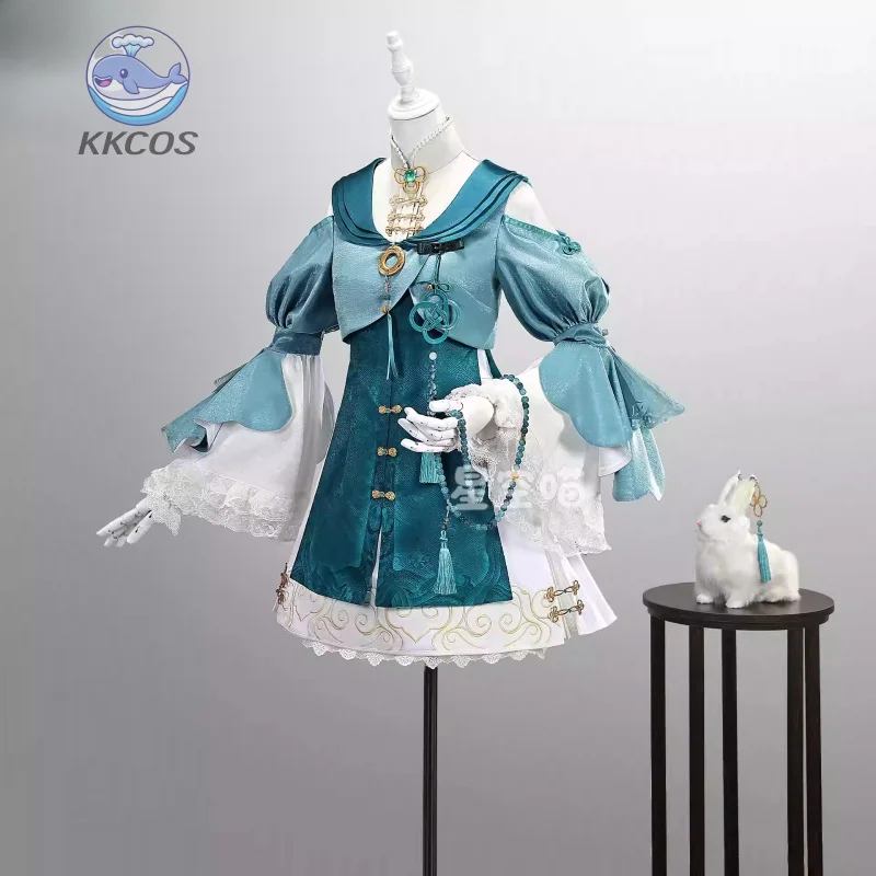

Wuthering Waves Jinxi Dreamy Mirage cosplay Christmas Party Gorgeous Uniform Accessories Props Complete Set KKcos