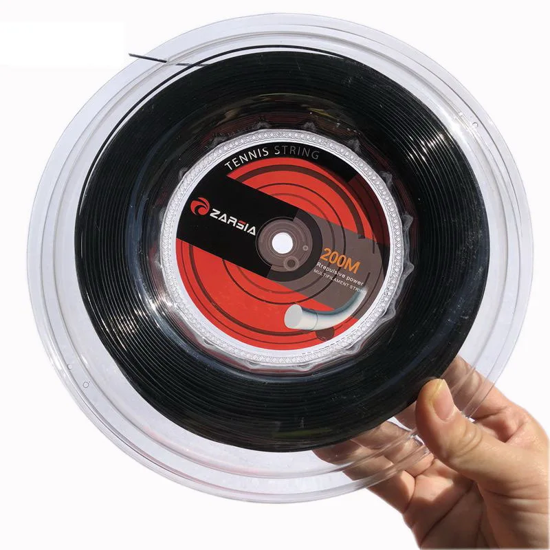 

Polyester Round Hardwired Tennis String 200m Wire Diameter 17G/1.25mm,40-60 lbs,Strings For Tennis Racket,Tennis Accesories