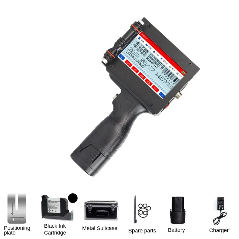 

J130 Handheld Smart Inkjet Printer Portable Automatic Date Printer Coding Machine Label Barcode QR Code Coding Device