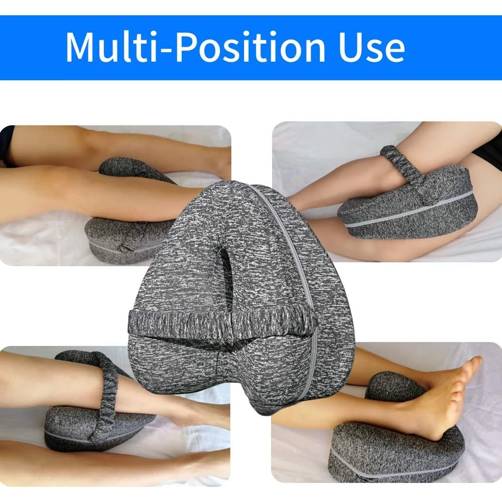 Leg Pillows for Sleeping, Knee Pillow for Side Sleepers, Knee Cushion for Sleeping ,Suitable for Relieving Leg, Back, Knee Pain