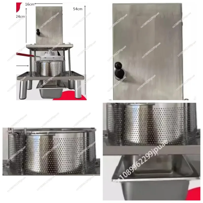 Commercial Electric Juice Press Machine Multifunctional Food Dehydrator Fruit Vegetable Honey Wine ResidueOilSeparationExtractor