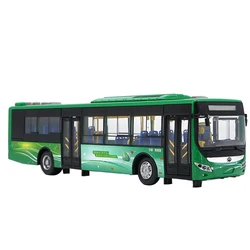1:42 Yutong Bus Hybrid Electric Bus Model Public Transportation Model Bus Trolleybus Toys Gifts Collection Children