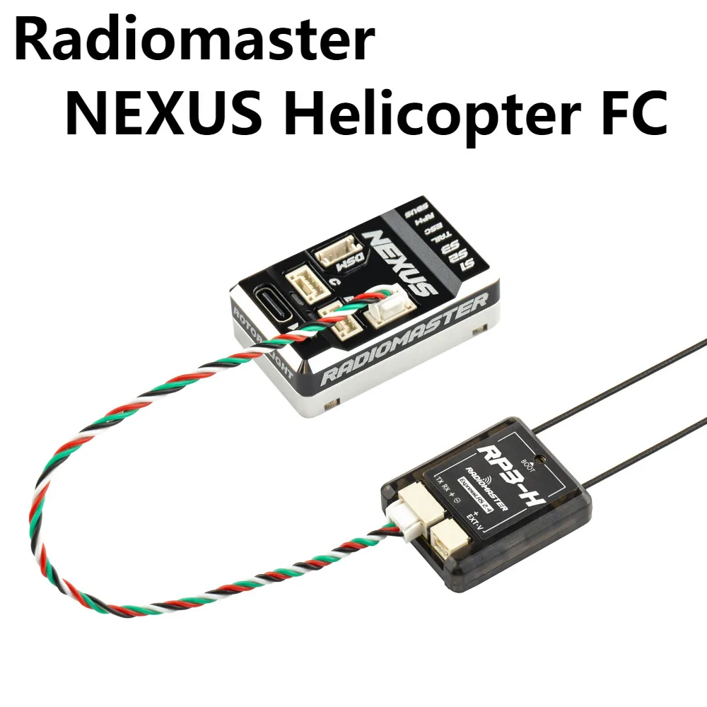 

Контроллер полета вертолета Radiomaster NEXUS, встроенный 128 МБ черный ящик ICM-42688-P, гироскоп для радиоуправляемого вертолета с неподвижным крылом