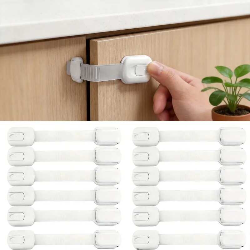 Baby Safety Locks Protection Against Kids Security Lock for Drawer Cabinet Fridge Cupboard Locks Infant Safety Guard Accessories