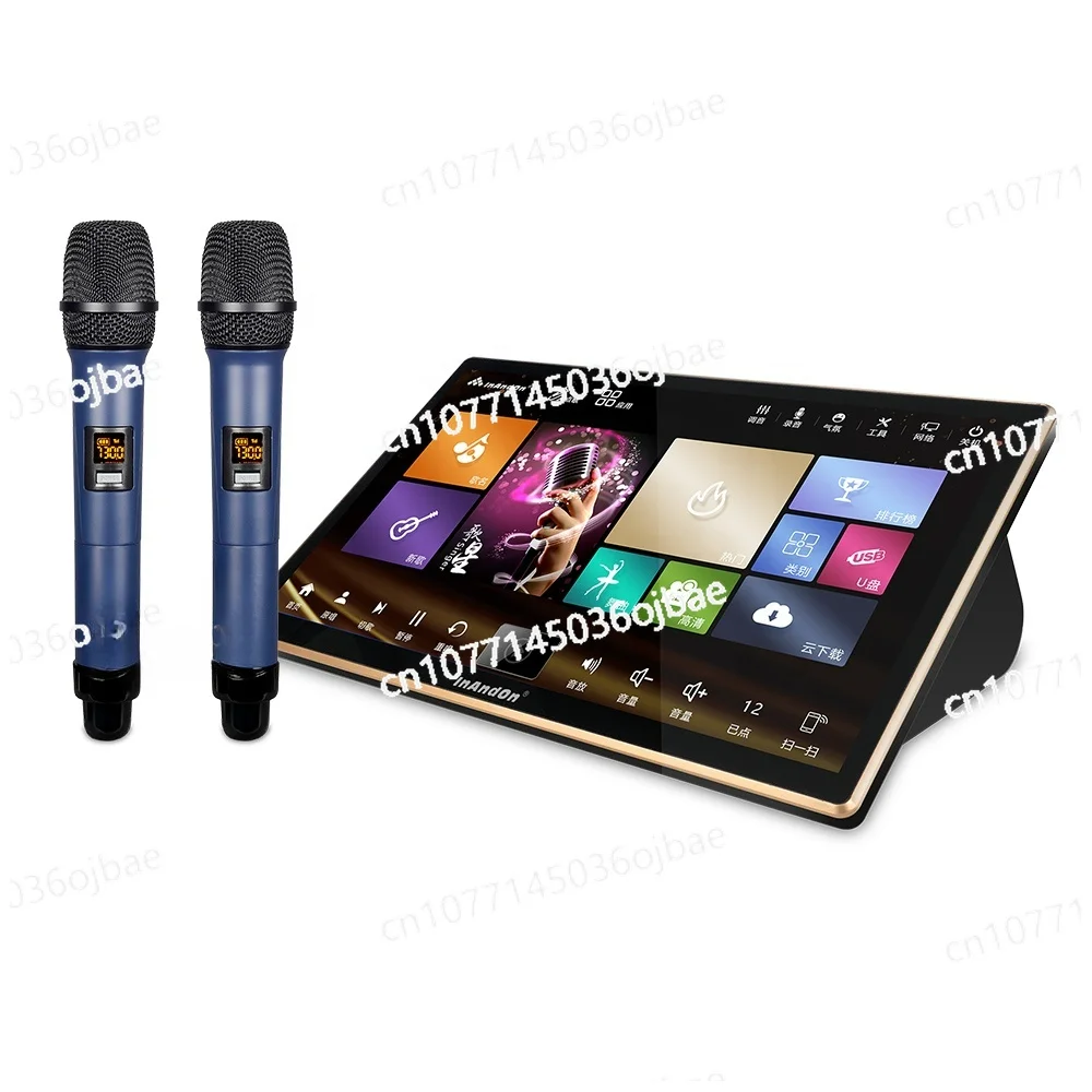 

18.5-inch 6T Android KTV Karaoke Machine with Four Microphones and Five in One Karaoke System