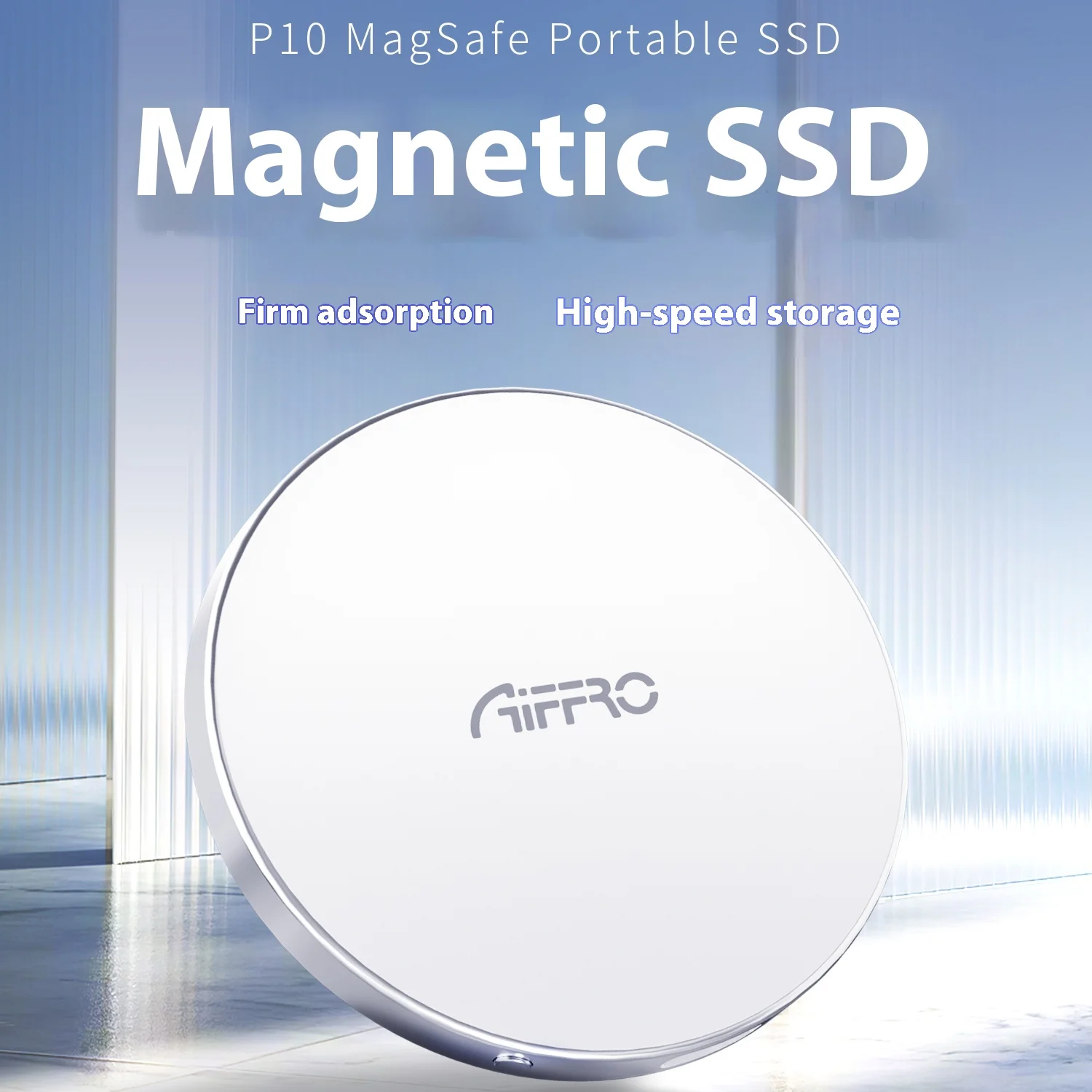 

Aiffro P10 firm adsorption high-speed storage SSD 1T/2TB for Apple and Android mobile phones