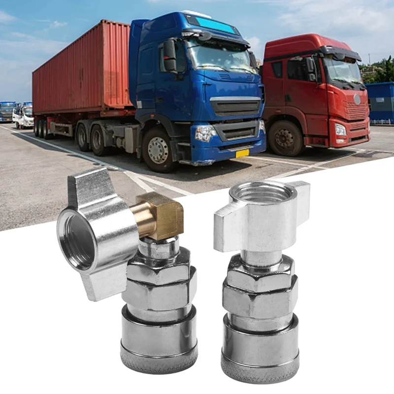 ABDJ-2Pcs caminhão soprador de poeira conector pneumático cotovelo reto conexão integrada decoração para casa ferramenta de ferragem