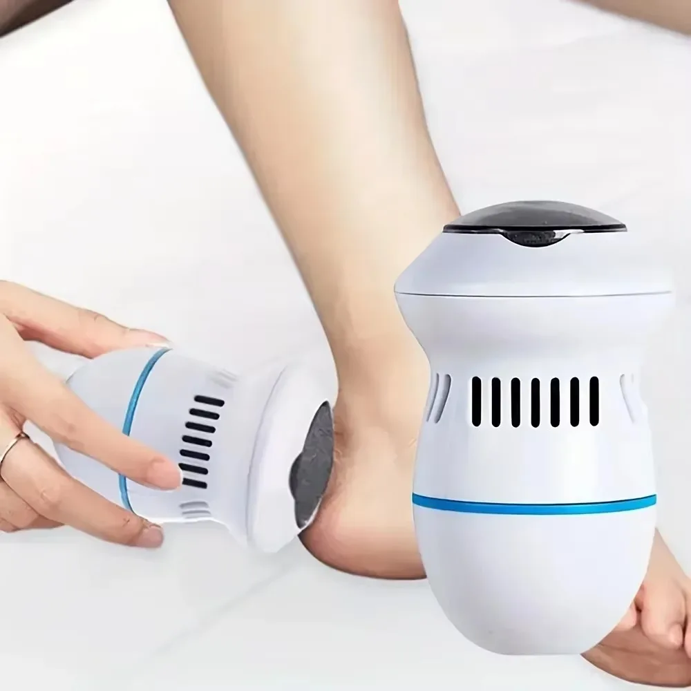 

Automatic Vacuuming Electric Foot File 2 Speed Adjustable USB Rechargeable Foot Calluses Remover Removable Professional